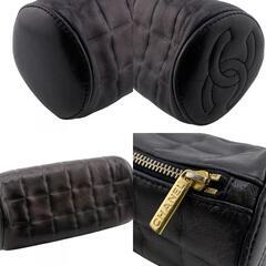 シャネル CHANEL ペンケース チョコバー ブラックの画像