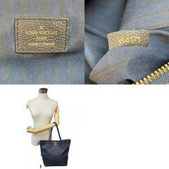 ルイヴィトン LOUIS VUITTON トートバッグ モノグラムアンプラント シタディンPM M40517 ネイビーの画像