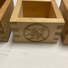 一合マス　ます　升3個まとめての画像