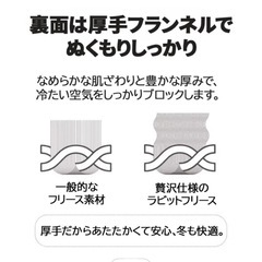 極上ふわとろ 毛布 新品 両面ファー あったか極暖大判140×200cm ラビット調 白の画像
