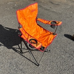 coleman 椅子 オレンジの画像
