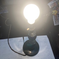 昭和レトロ　電気スタンドの画像