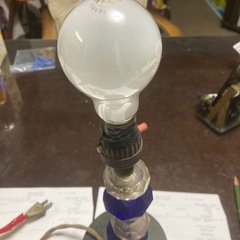 昭和レトロ　電気スタンドの画像