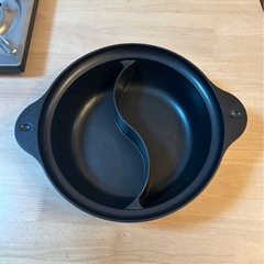 二色、仕切り鍋の画像