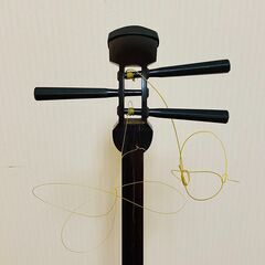 三味線 細棹 紫檀 全長約98cm 棹幅約2.3cm 胴長手約19.8cm 胴短手約18cmの画像