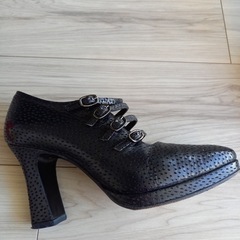 サルバトーレ　フェラガモ　ブーティー　パンプス　美品の画像