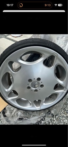 【引き取り限定】ルフトバーン20インチ4本ホイールセット