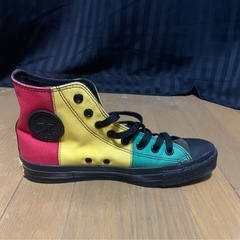 オールスターコンバース　ラスタカラーの画像