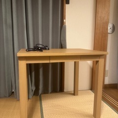 ニトリ/こたつデスク/掛け布団付きの画像