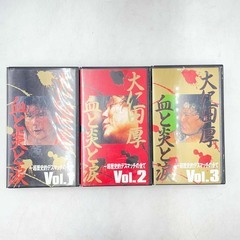 [3点セット] 大仁田厚 血と炎と涙 Vol.1-3 プロレス FMW VHS 超歴史的デスマッチのすべての画像