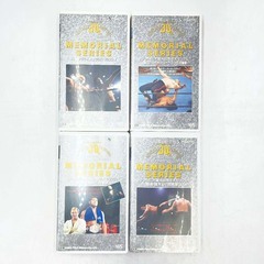 [4点セット] アントニオ猪木30周年メモリアル アントニオ猪木 ストロング小林 坂口征二 プロレス VHSの画像
