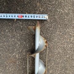 [済][農]#08 らせん穴掘り器　中弘式 2.5寸の画像