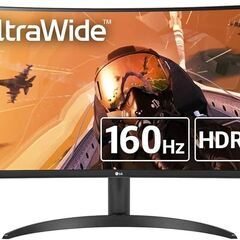 コンピューター画面 LG 曲面スクリーン 34WP60C-Bの画像
