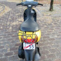 スズキ レッツ4 FI 可愛い黄色 7420㎞ 後期型 2012以降 UZ50DL2 50CC 原付 スクーターの画像