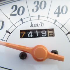 スズキ レッツ4 FI 可愛い黄色 7420㎞ 後期型 2012以降 UZ50DL2 50CC 原付 スクーターの画像