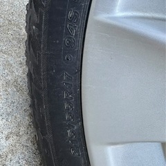 冬タイヤ、ホイール付き 215/55/17 4本の画像