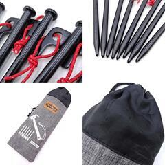 YOGOTO ペグ 30cm 8本 20cm 8本 ケース付きの画像