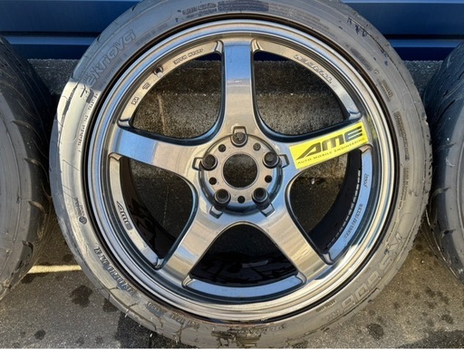 決まりました TRACER GT-V ホイールサイズ 18インチ9.5J+38