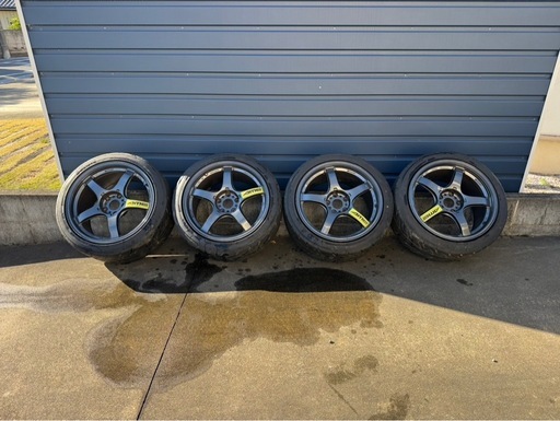 決まりました　TRACER GT-V ホイールサイズ 18インチ9.5J+38