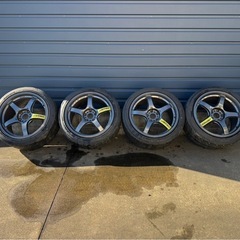 決まりました　TRACER GT-V ホイールサイズ 18インチ9.5J+38の画像