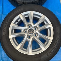 マツダアクセラスポーツノーマルタイヤ、ホイール4本セットの画像