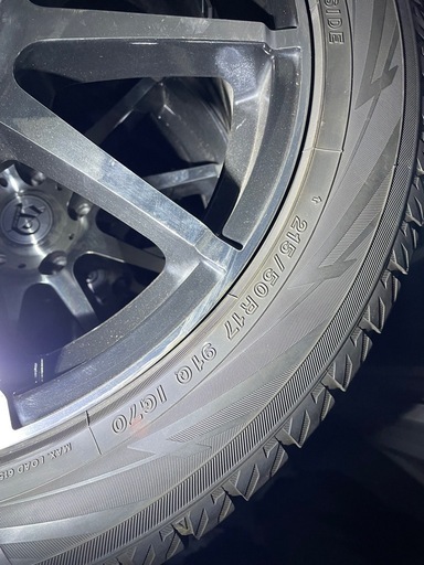 215/50R17 スタッドレス　ホイール付き