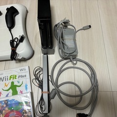 Wii 本体➕ソフト５本セットの画像