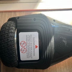 Hoverboard レッド ブラック LEDライトの画像