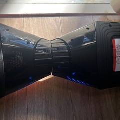 Hoverboard レッド ブラック LEDライトの画像