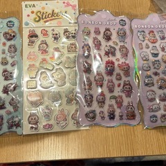 ボンボンドロップシールラブブ、サンリオの画像