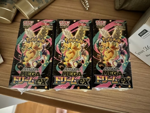 メガドリームex シュリンク付き3box