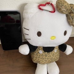 新品　ハローキティ ヒョウ柄ぬいぐるみの画像