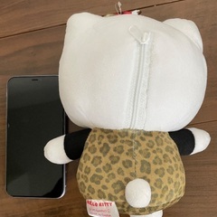新品　ハローキティ ヒョウ柄ぬいぐるみの画像