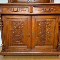 フランスアンティーク　キャビネットの画像