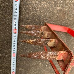 [農]#10　ローンスパイク　芝の根切りに　四本爪の画像