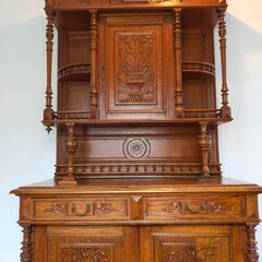 フランスアンティーク　キャビネットの画像