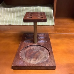 タバコ パイプラック スタンドディスプレイ 6本用 の画像