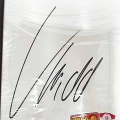 ゲイブ・キッド 直筆サイン色紙 額付 新日本プロレスの画像