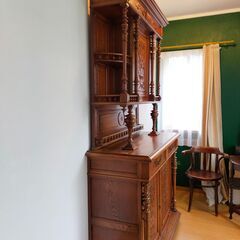 フランスアンティーク　キャビネットの画像