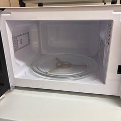 Haier ハイアール電子レンジJM-17K-50 【17L/50Hz(東日本地域専用)/ターンテーブルタイプ/横開き/ホワイト】 の画像