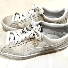 【2足まとめて】①AIR MAX 90 NIKE ② PUMA SUEDE スニーカー　シューズ　靴の画像