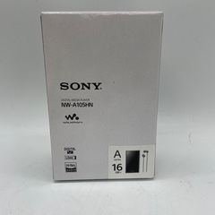 【トレファク足立扇店】SONY　WALKMAN　NW-A105HN　16GB（トレファクONLINEで販売中）の画像