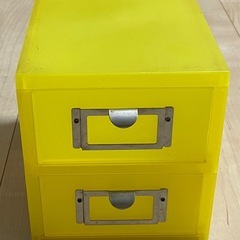 収納ケース2段　ミニの画像