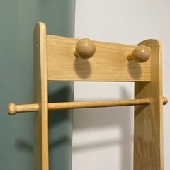 カトージ 木製ハンガーラックの画像