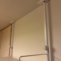 ニトリ突っ張り壁面収納ワードローブNポルダの画像