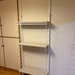 ニトリ突っ張り壁面収納ワードローブNポルダの画像