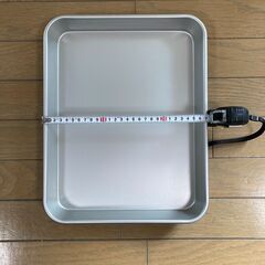 大きいサイズ業務用ステンレスバット 2点セットの画像