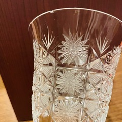 ラスカボヘミア　マイア　ワイングラスペアセット(訳アリ)の画像