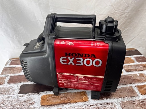 （決まりました）ホンダ ポータブル発電機 EX300 ２サイクル 軽量 超小型 エンジン  インバーター 災害 水害 避難 キャンプ アウトドア 工具　携行缶5.0付き