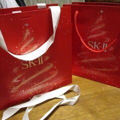 SKⅡホリデーコレクション限定ショップバッグ2点の画像